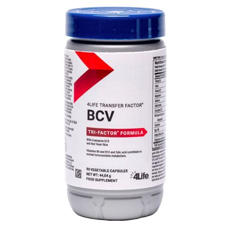 BCV maisto papildo pakuotė su perdavimo faktorių formule širdies ir kraujagyslių sistemai