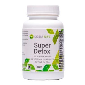 Digest4Life Super Detox augalinis maisto papildas kepenų ir virškinimo sistemos veiklai palaikyti